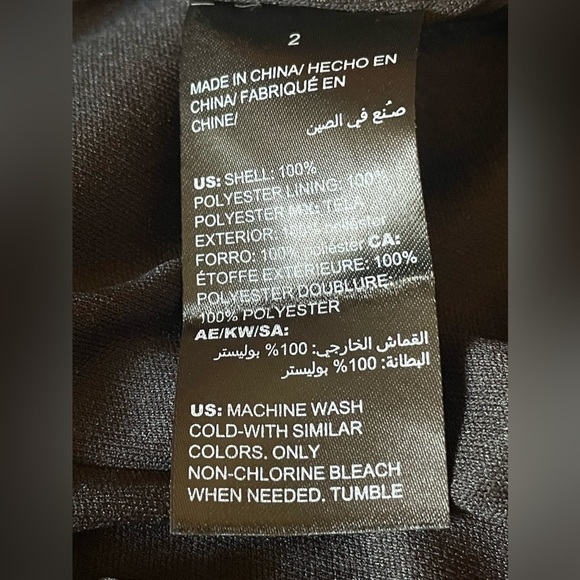 NWOT White House Black Market 3D floral appliqué dress - Picture 5 of 13